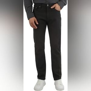 Jachs New York Men’s Straight Fit Flex Waistband 5 Pocket Black Pant Size 32x29
